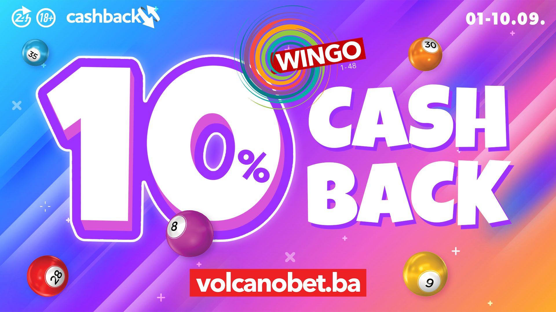 Wingo CashBack Septembar