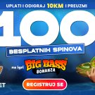 100 Besplatnih Spinova Big Bass Bonanza