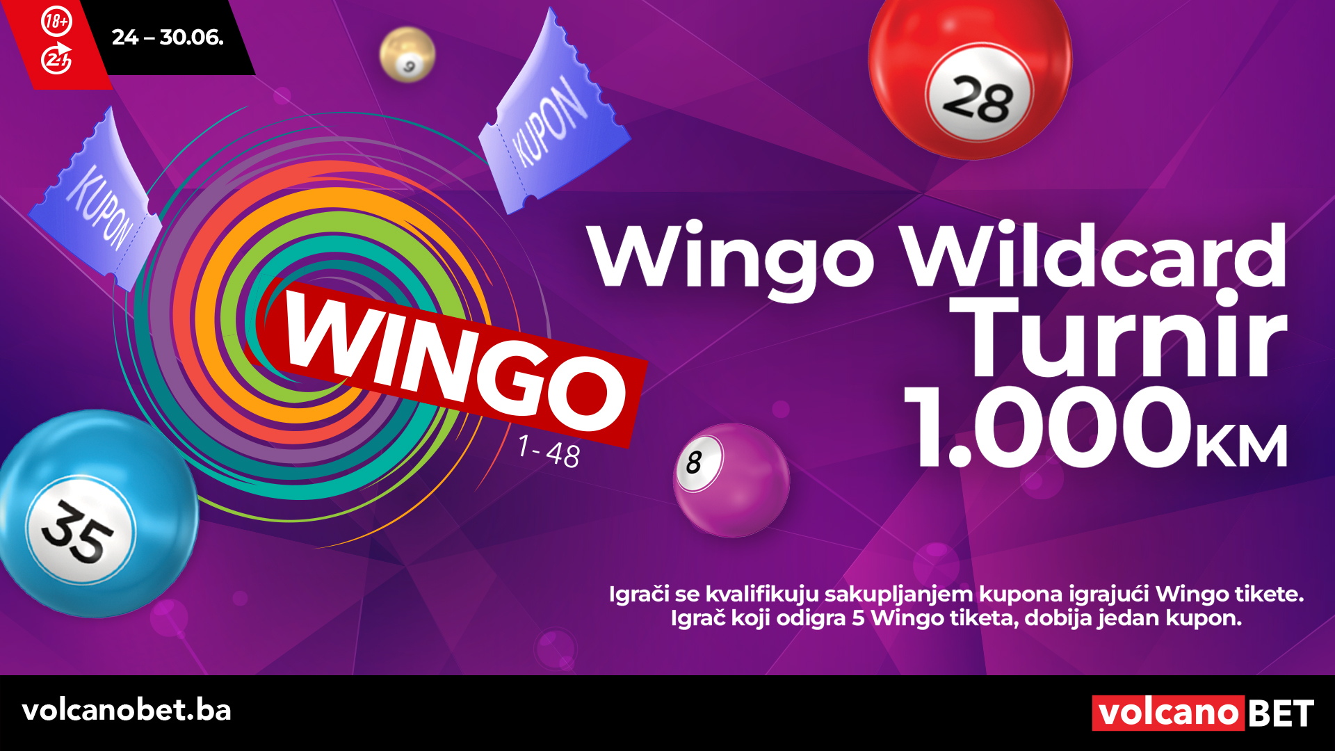 Wingo Wildcard Turnir Jun 2